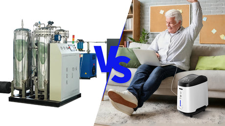 Hjemme vs. Medicinsk Iltkoncentrator: Hvad er Forskellen?
