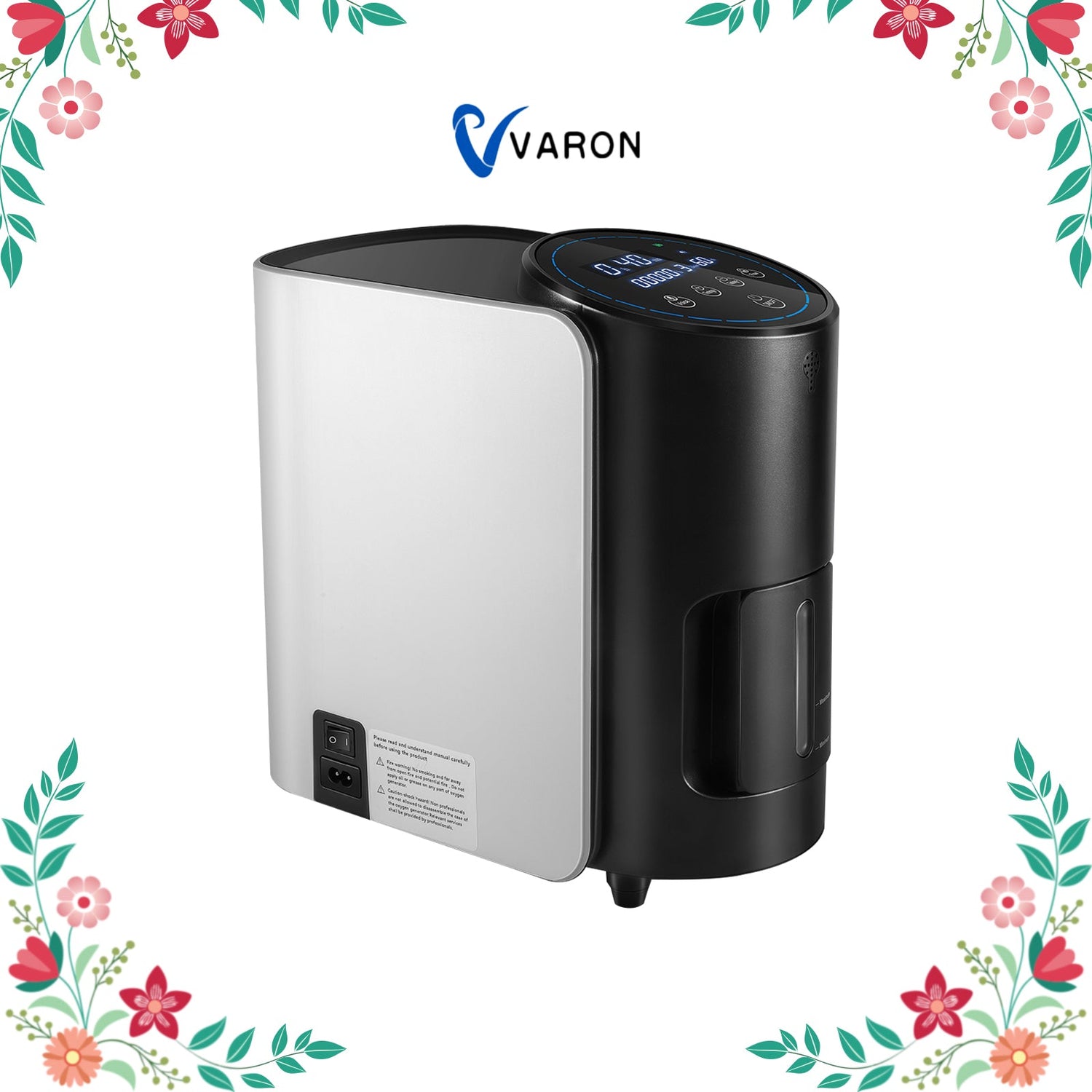 VARON VH-1 Hjemmeiltkoncentrator | 1-7L/min, Vital Senior Health, CE-certificeret