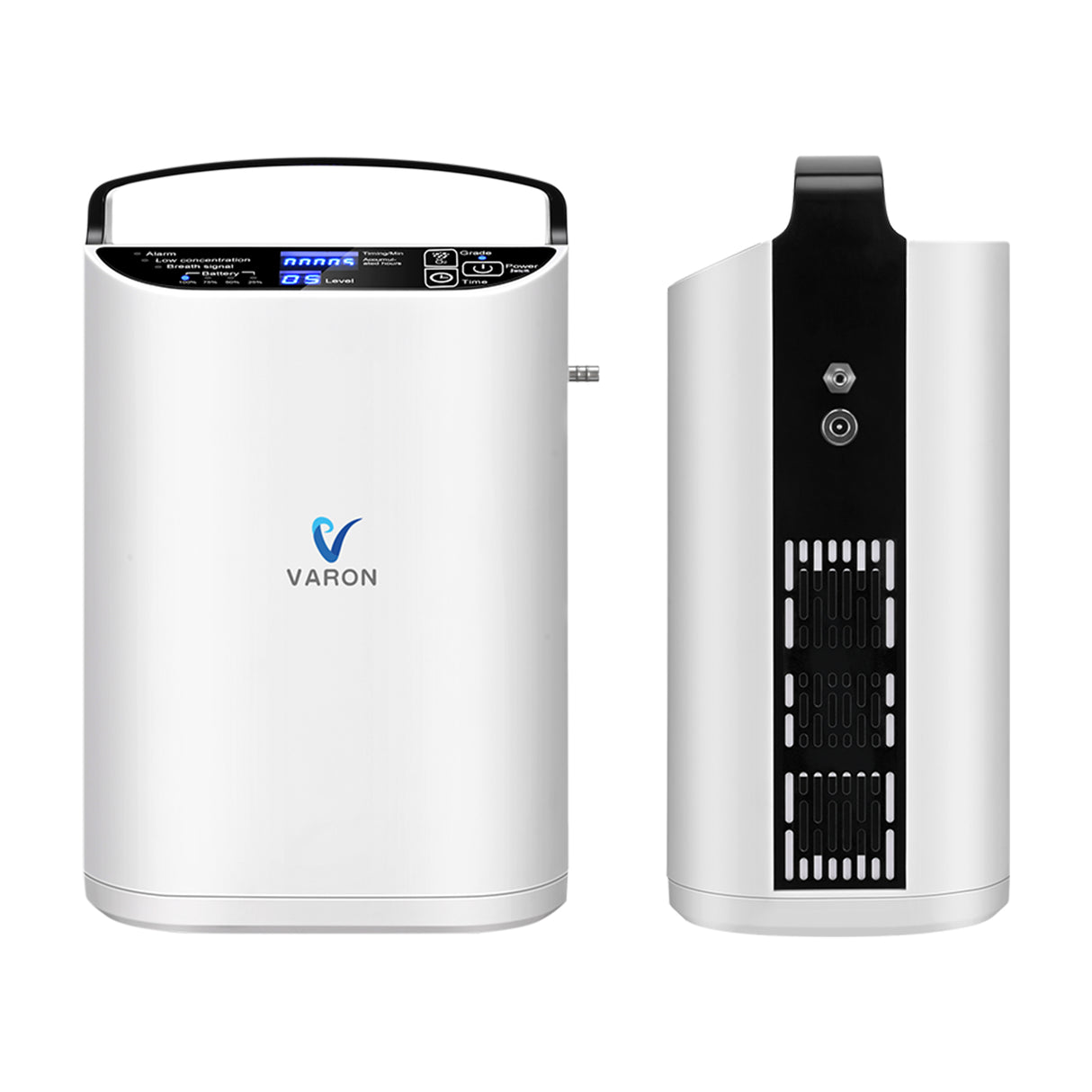 VARON VP-1 Portable Pulse Oxygen Concentrator – 24-hour operation, CE certified