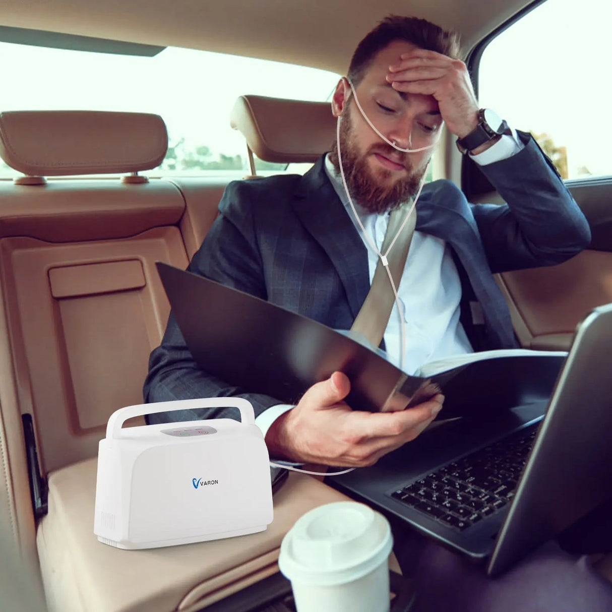 VARON VL-1 Portable Oxygen Concentrator | Ideal for mobility, CE certified