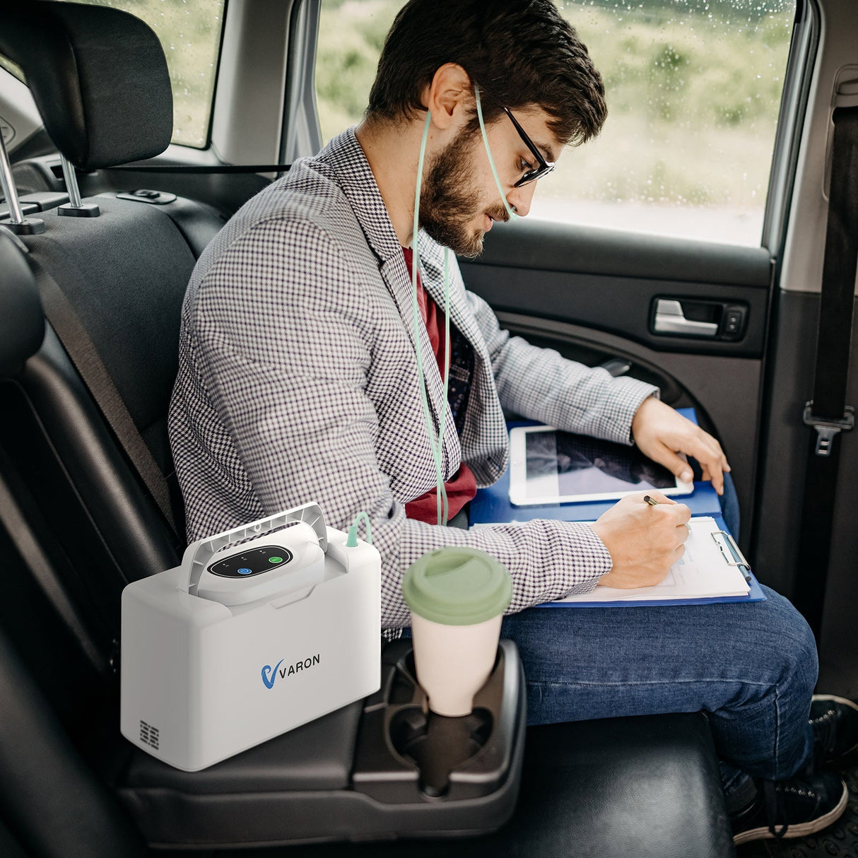VARON VL-2 Light Portable Continuous Oxygen Concentrator 3L/min, CE certified