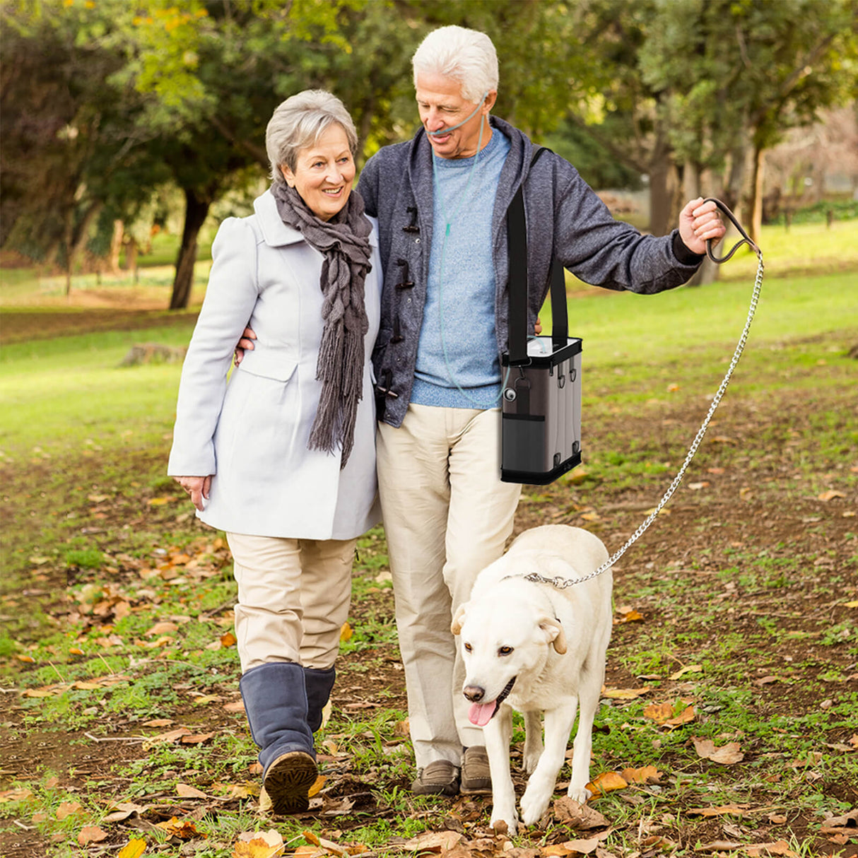 VARON VP-6 Kontinuerlig bærbar iltkoncentrator - Flow 1-6L/min, CE-certificeret