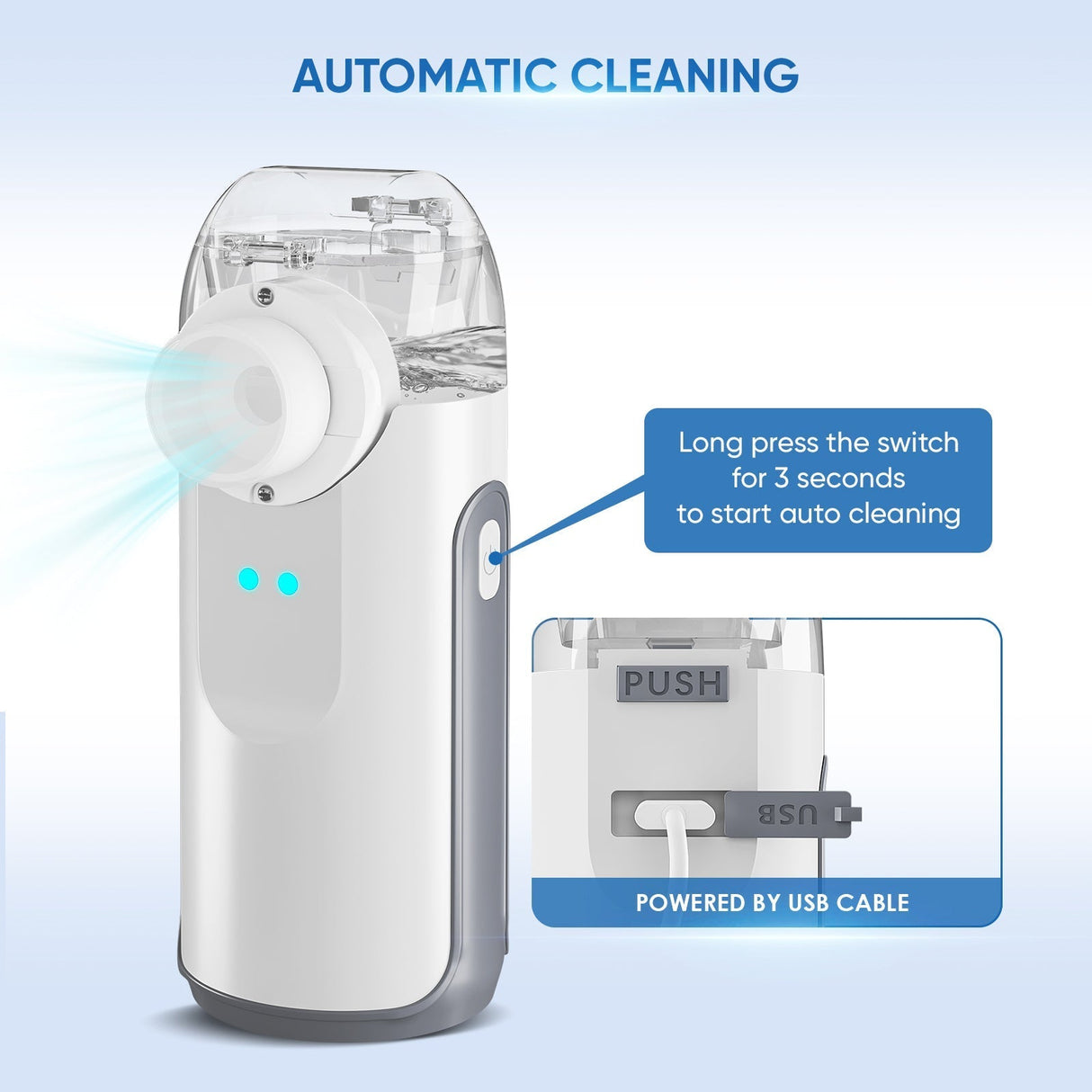 VARON Bærbar nebulisator maskine MY-132