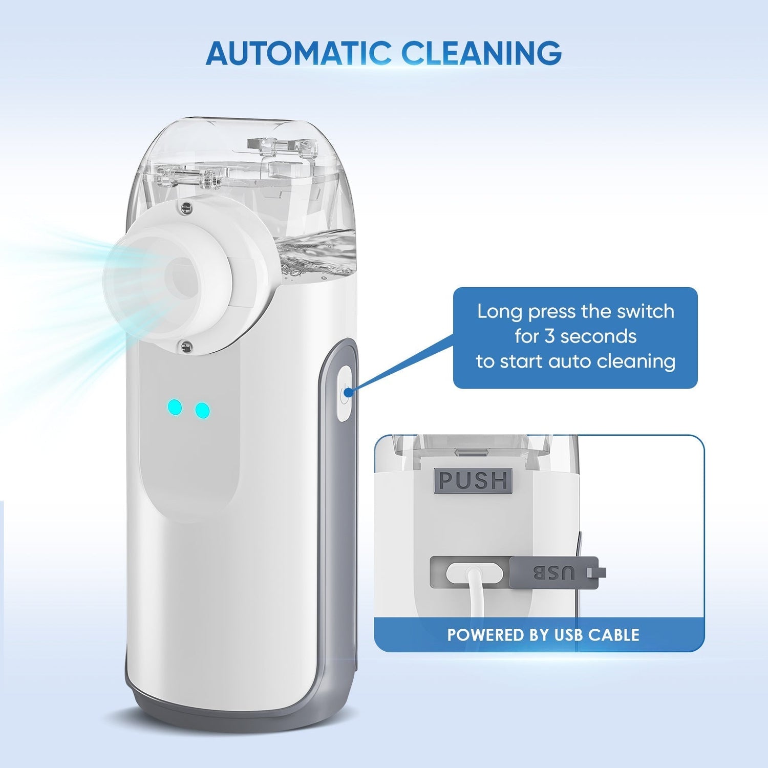 VARON Bærbar nebulisator maskine MY-132