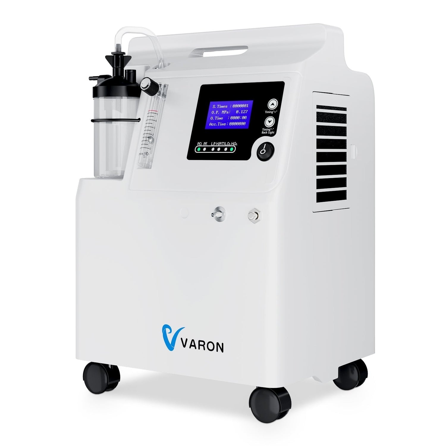 FDA VARON iltkoncentrator Serene 5 5L-CE-certificering, 72 timers drift