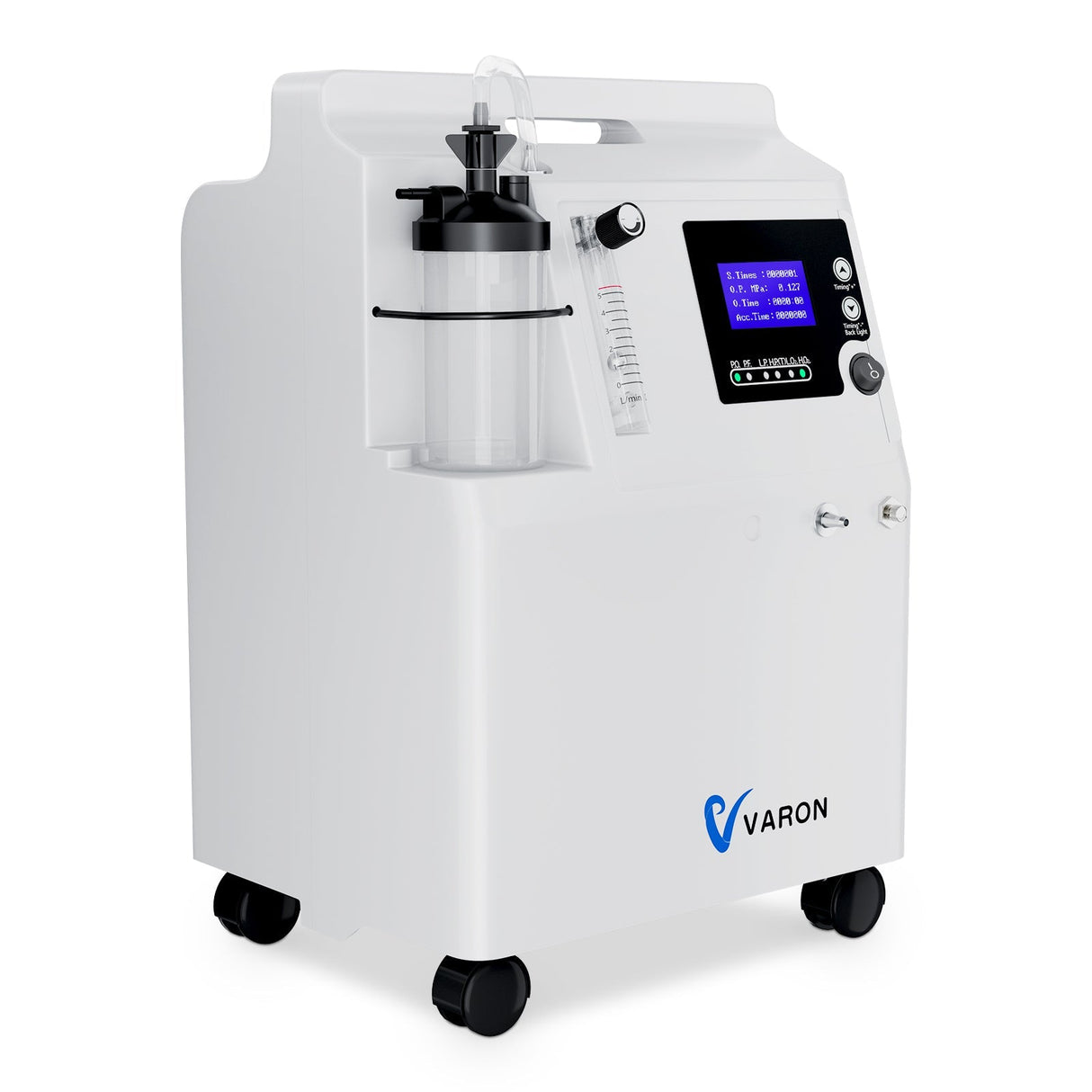 FDA VARON iltkoncentrator Serene 5 5L-CE-certificering, 72 timers drift
