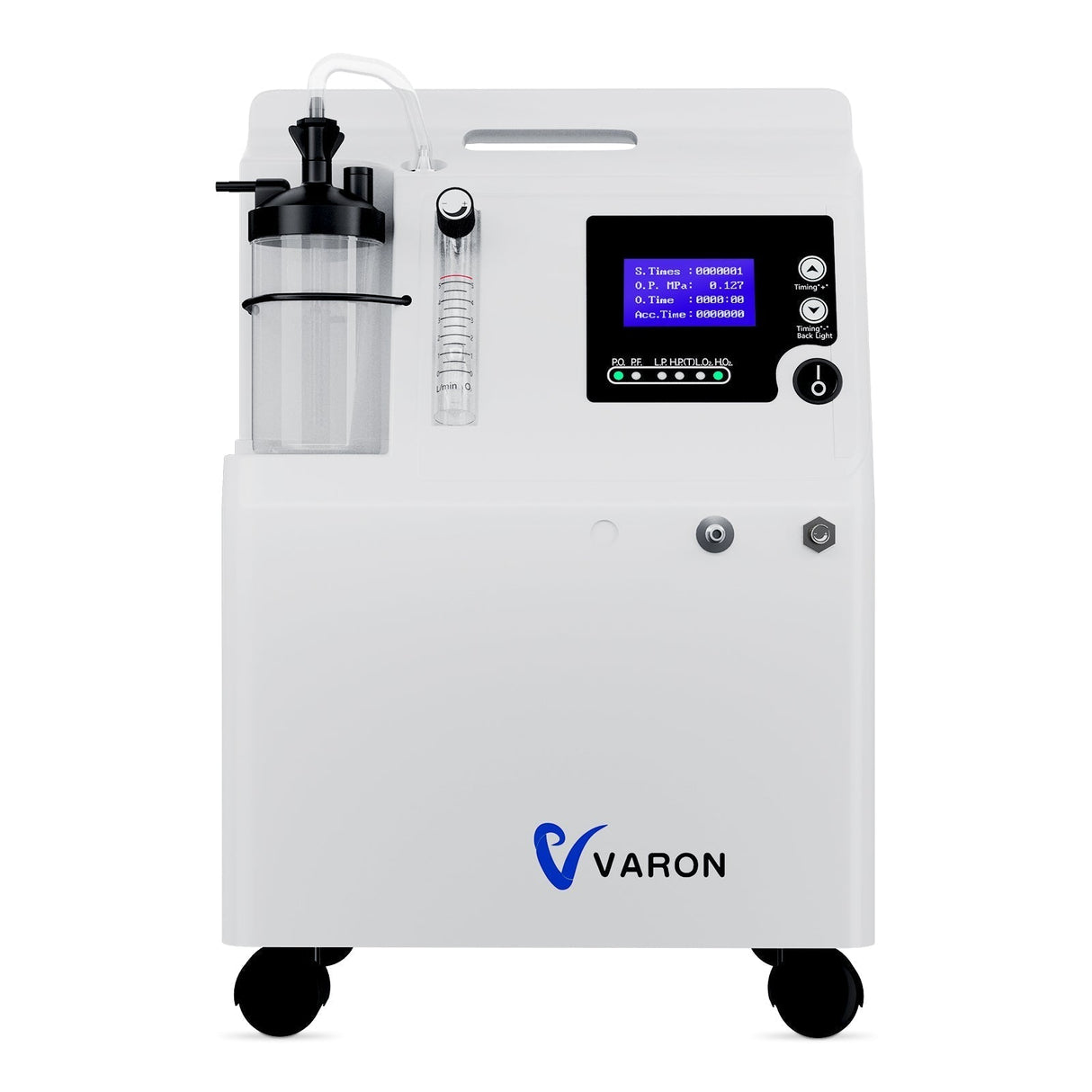 FDA VARON iltkoncentrator Serene 5 5L-CE-certificering, 72 timers drift