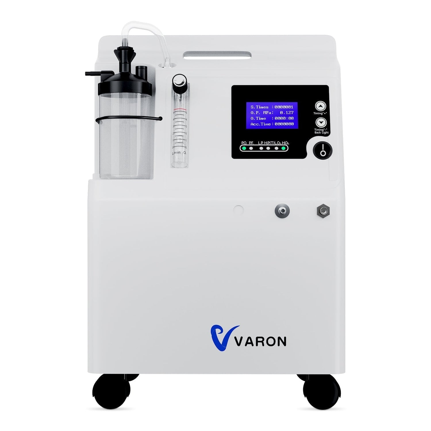 FDA VARON iltkoncentrator Serene 5 5L-CE-certificering, 72 timers drift