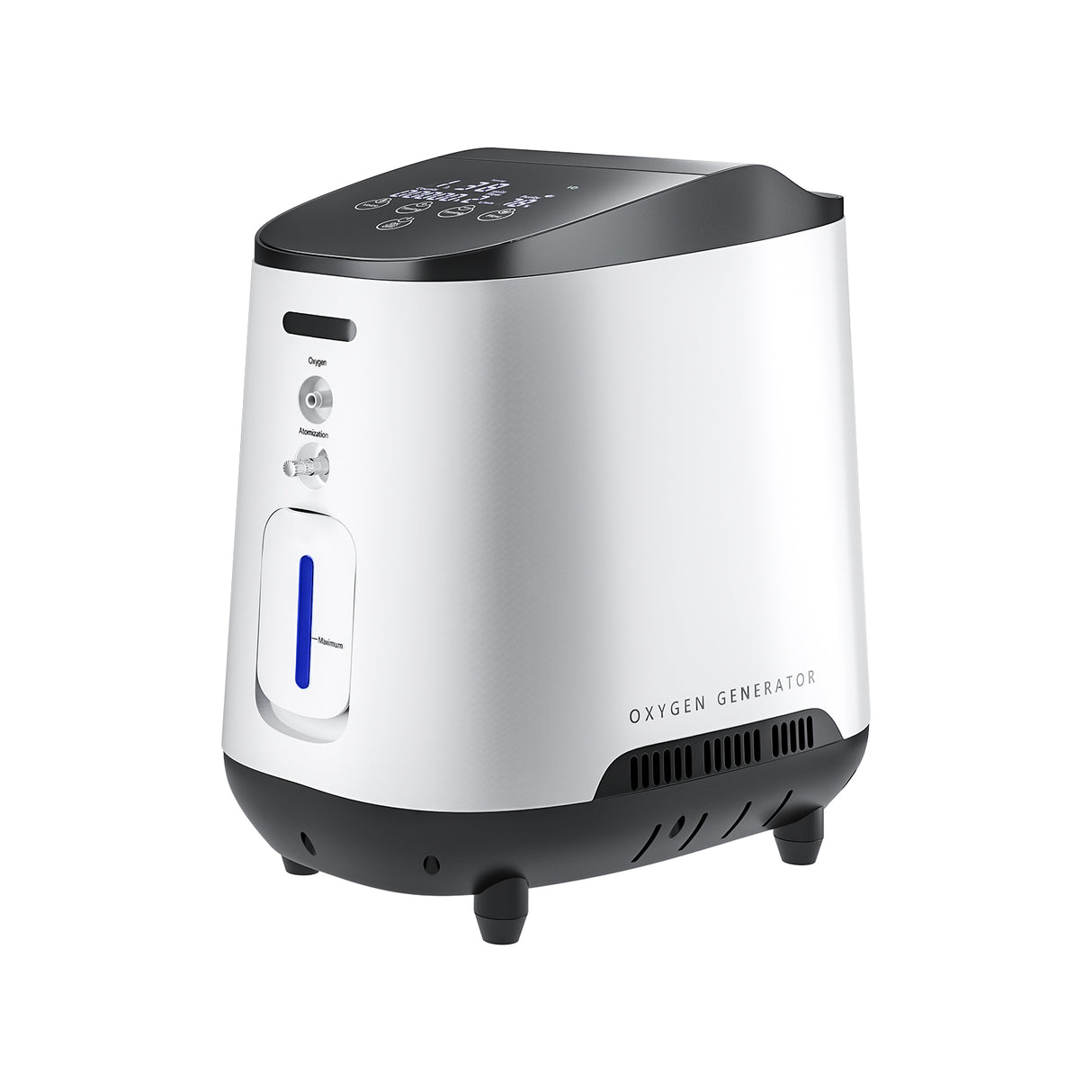 VARON VH-2 Stationær Iltkoncentrator | 1-7L/min justerbar, 24-timers drift, CE-godkendt