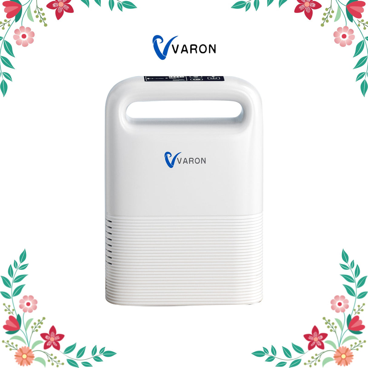 VARON VP-2 Bærbar pulsiltkoncentrator – 93% ilt, lang batteritid, CE-certificeret