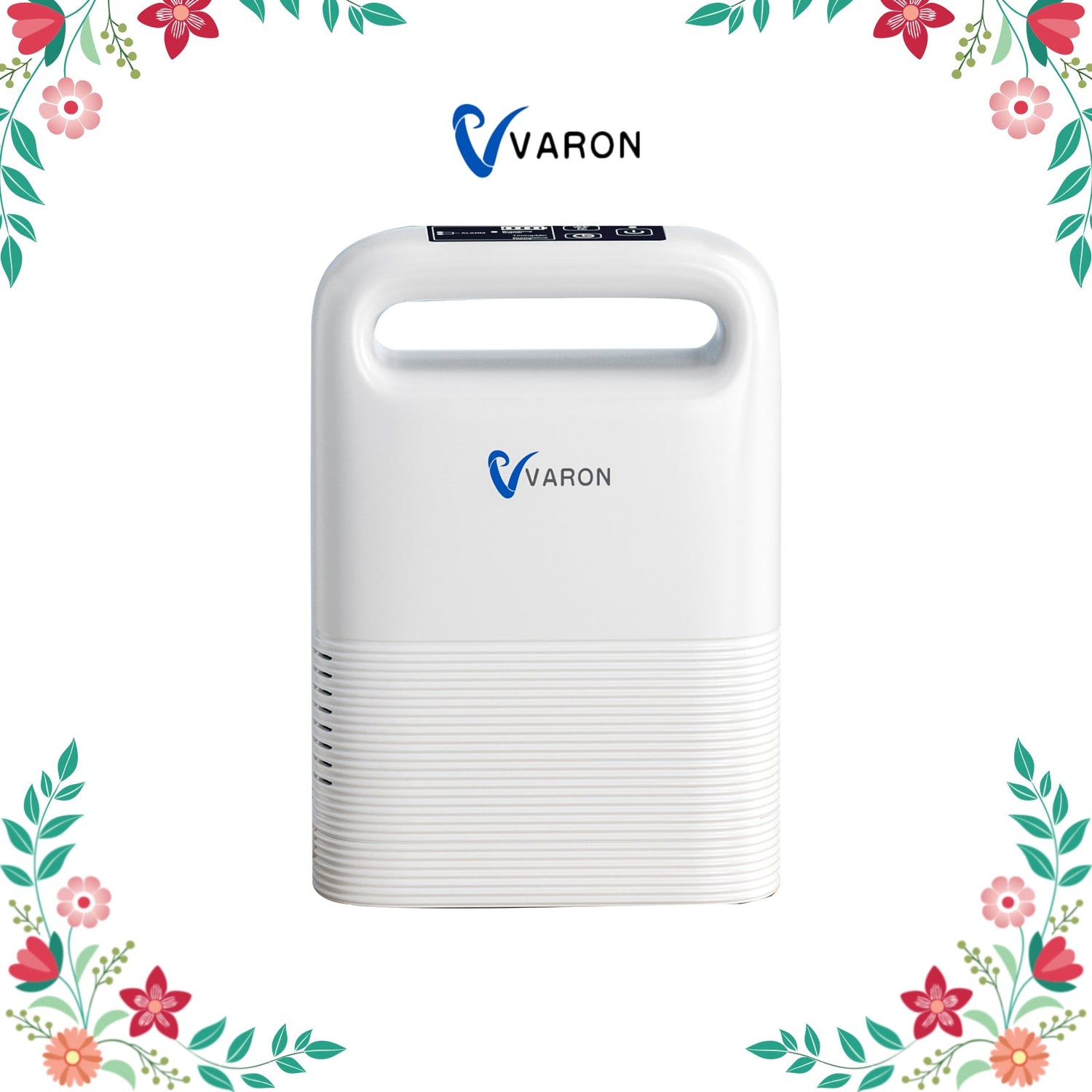 VARON VP-2 Bærbar pulsiltkoncentrator – 93% ilt, lang batteritid, CE-certificeret