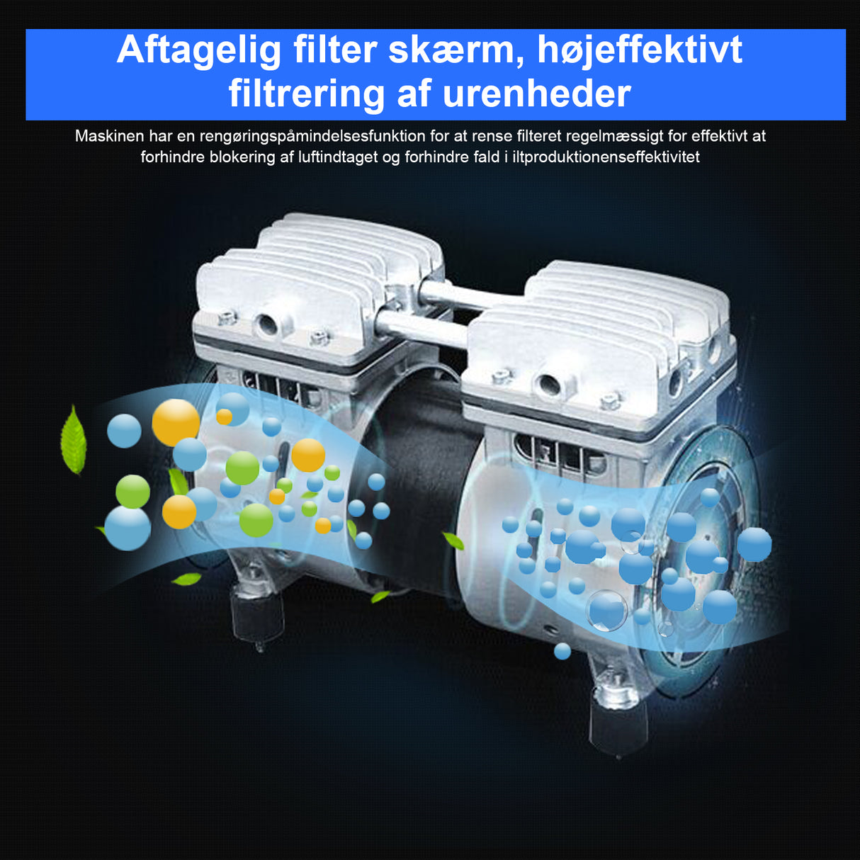 VARON VL-1 Iltkoncentrator | Ideel til mobilitet, CE-certificeret