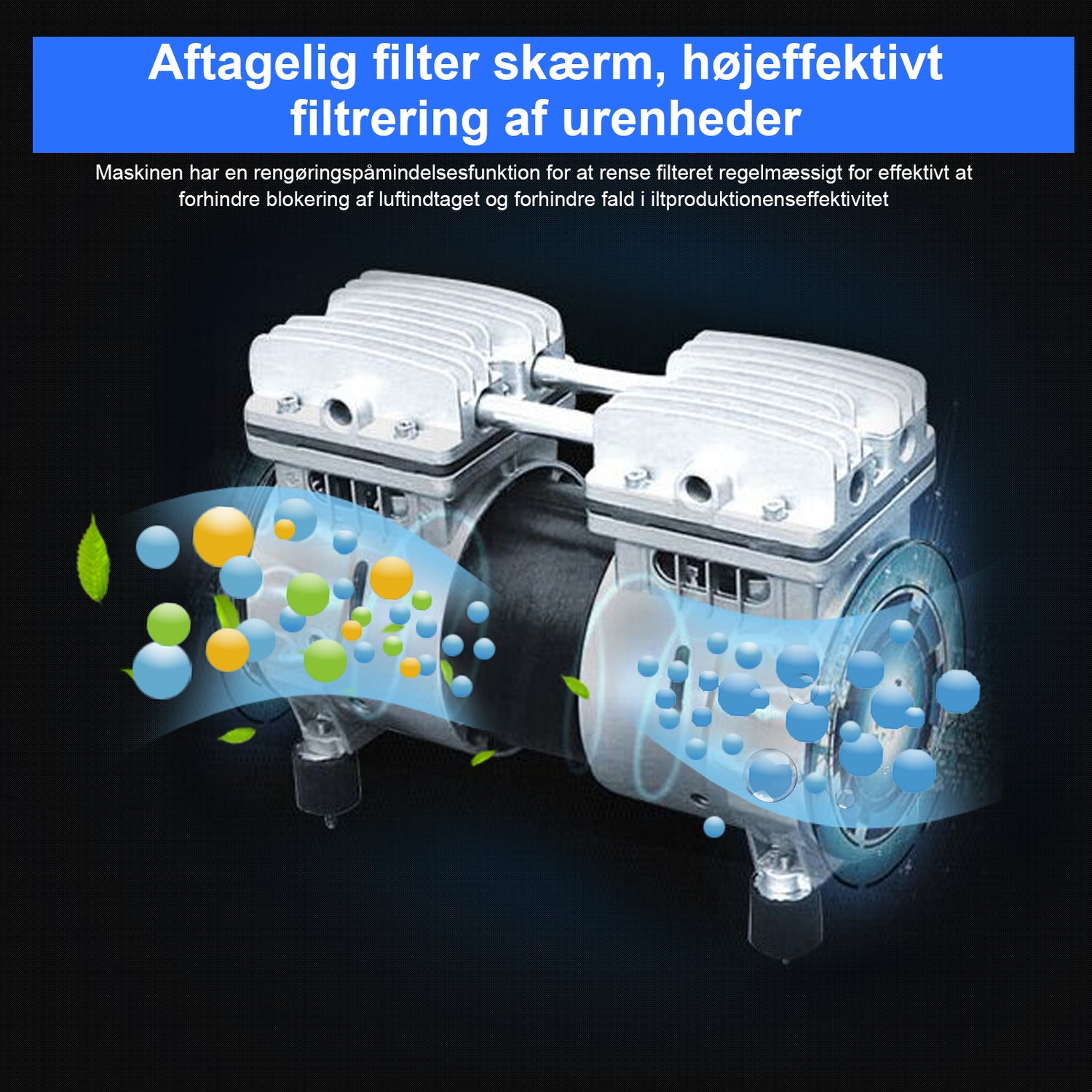 VARON VL-1 Iltkoncentrator | Ideel til mobilitet, CE-certificeret