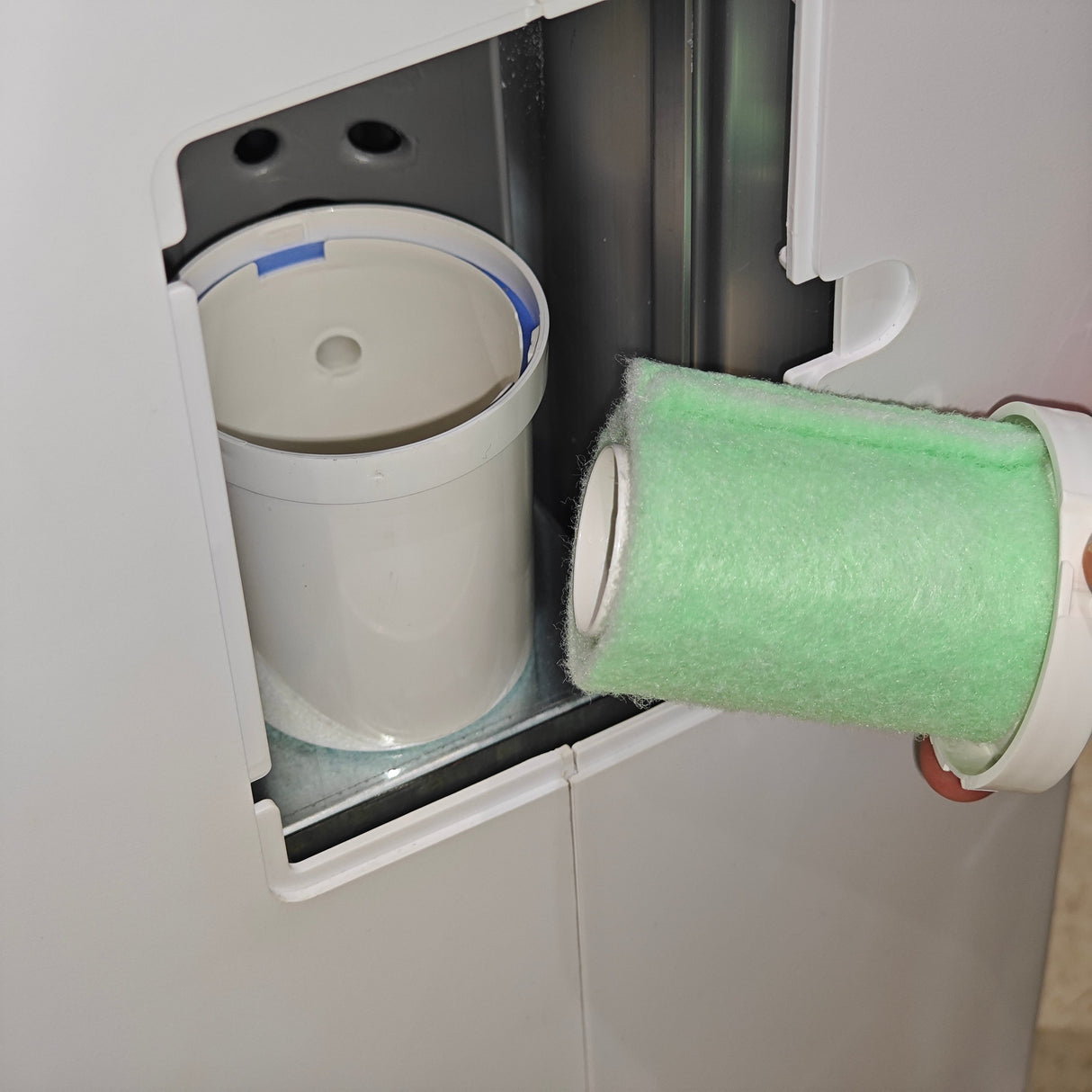 Bomuldsfiltersæt (grøn + sort) Tilbehør til iltkoncentrator Serene 5 (20 stk/sæt)