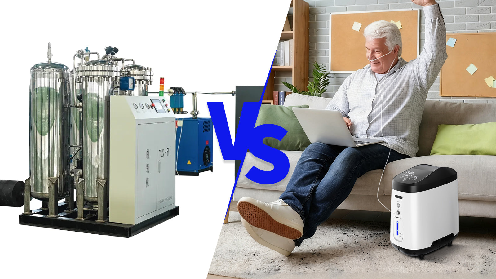 Hjemme vs. Medicinsk Iltkoncentrator: Hvad er Forskellen?