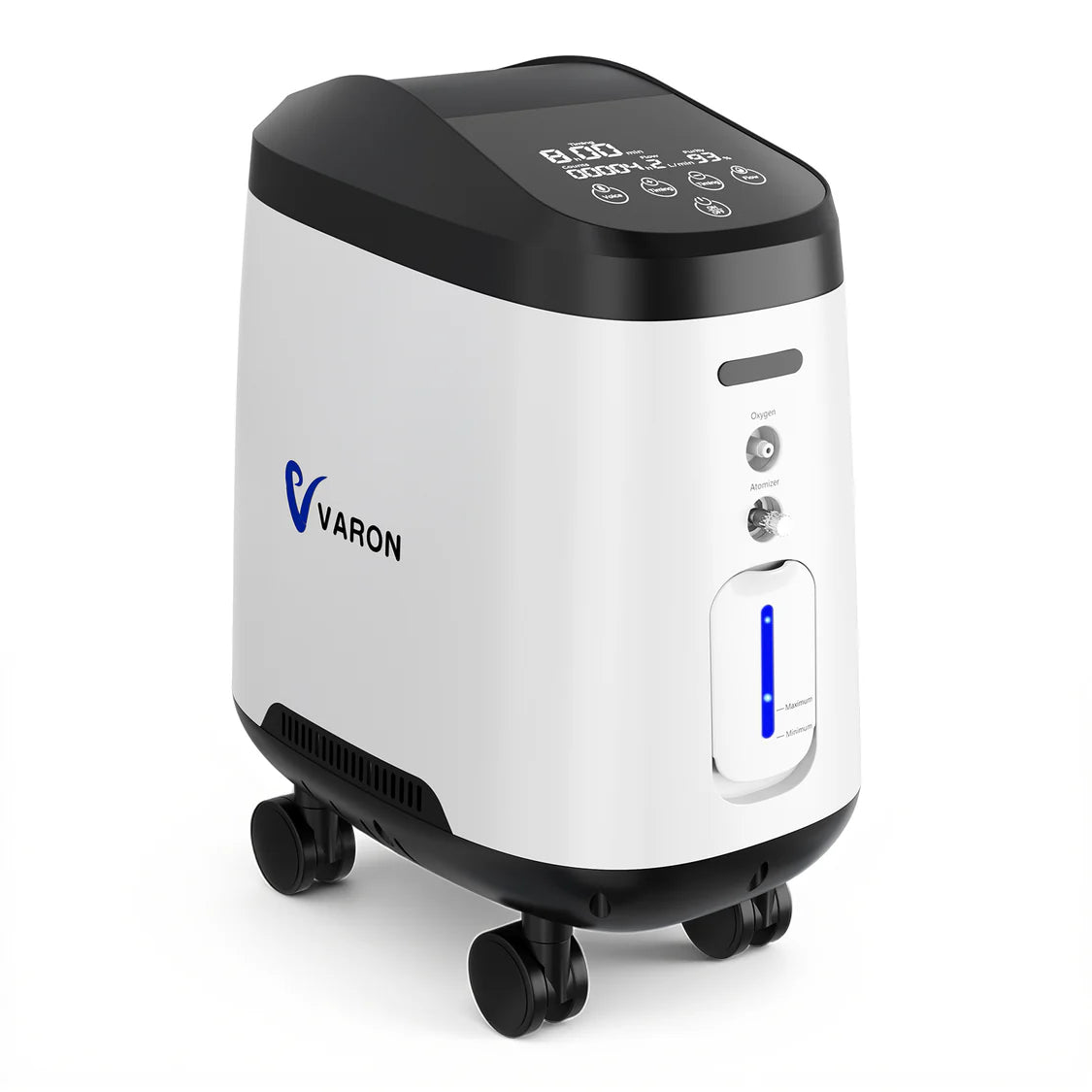 VARON VH-2 PRO oksygenkonsentrator for hjemmebruk | 1–9 justerbar, 24-timers drift