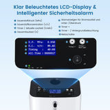 VARON VH-3 PRO Hjemme-iltkoncentrator | 10-trins regulering, behagelig behandling