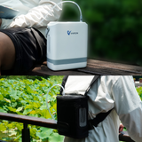 Ny VARON VP-8G | Pulse Flow bærbar iltkoncentrator 1-8 indstillinger