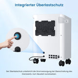 VARON VH-3 PRO Hjemme-iltkoncentrator | 10-trins regulering, behagelig behandling