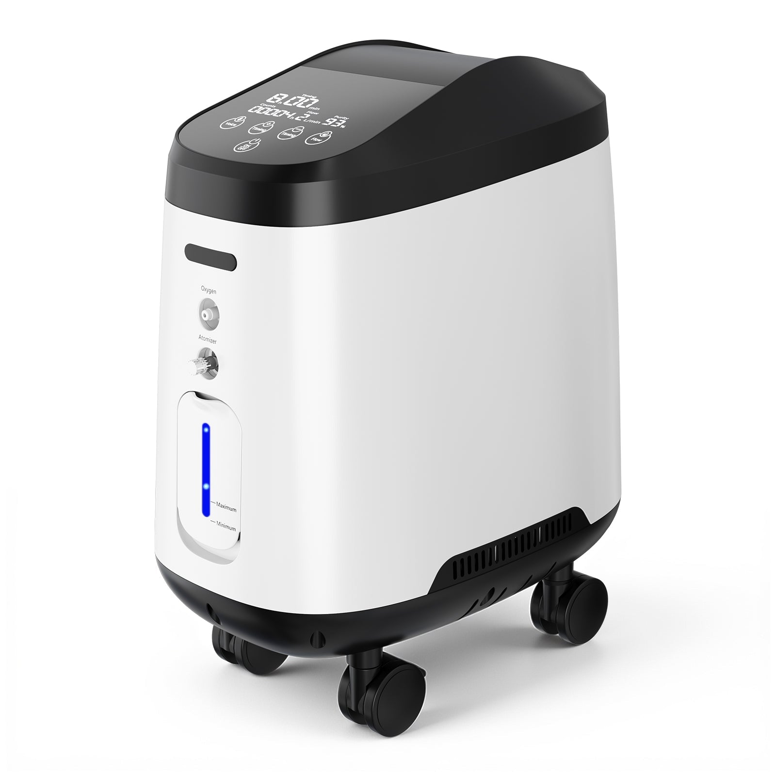 VARON VH-2 PRO oksygenkonsentrator for hjemmebruk | 1–9 justerbar, 24-timers drift