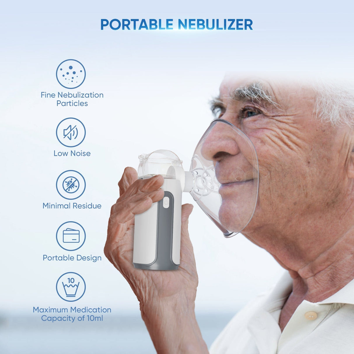 VARON Bærbar nebulisator maskine MY-132
