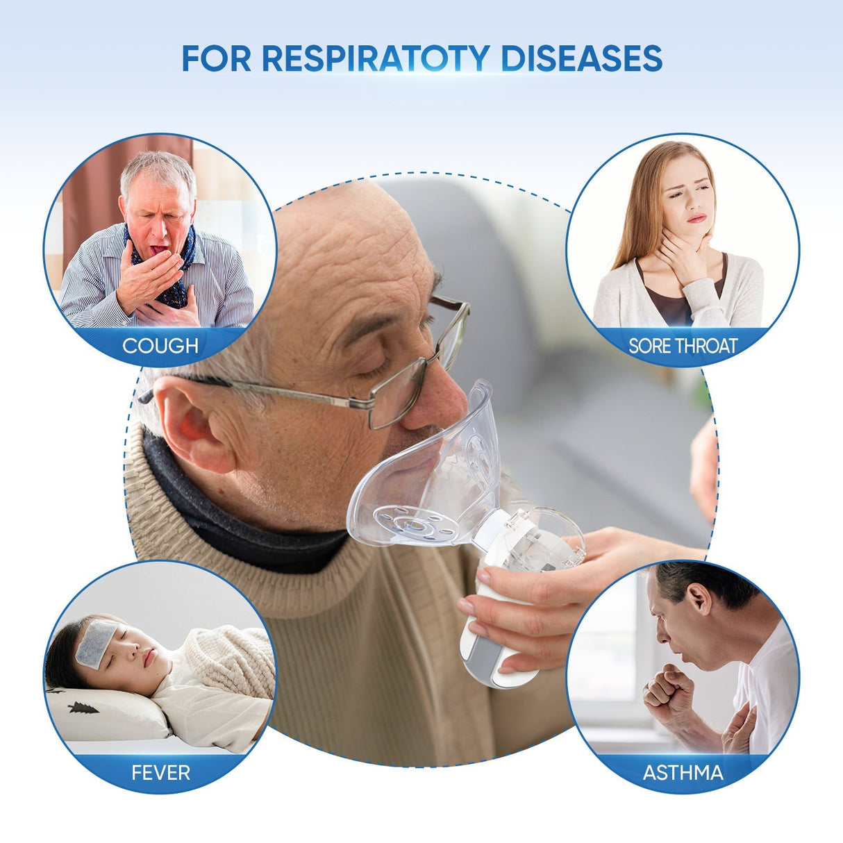 VARON Bærbar nebulisator maskine MY-132