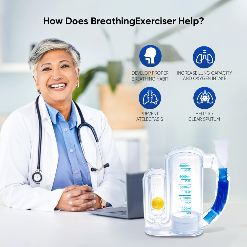 Respirationstræner 5000ML Lung