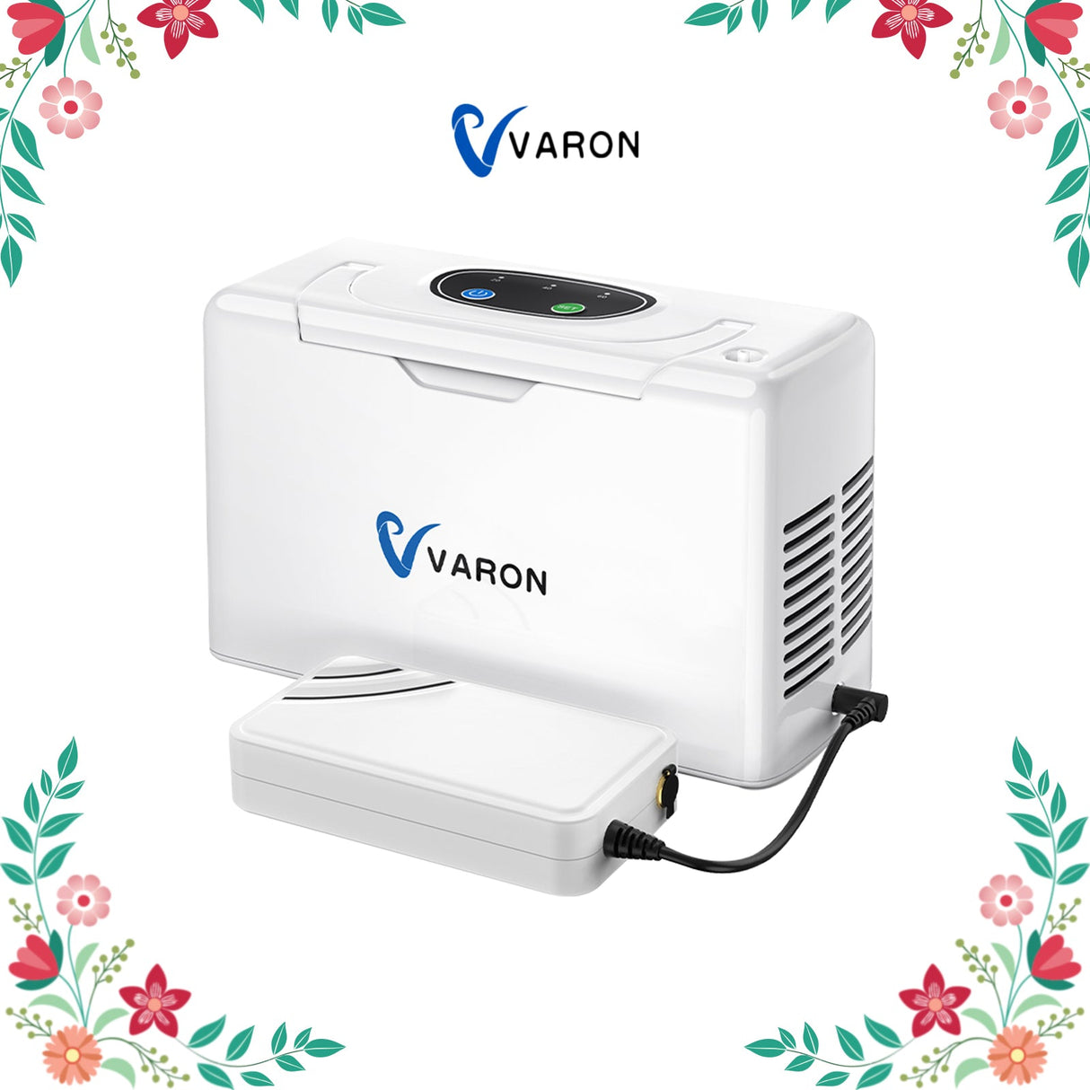 VARON VL-2 Light Bærbar kontinuerlig iltkoncentrator 3L/min, CE-certificeret